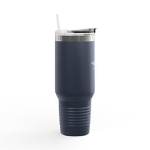 Load image into Gallery viewer, &#39;111&#39; Insulated Travel Mug — 40oz Stainless Tumbler with Handle &amp; Straw