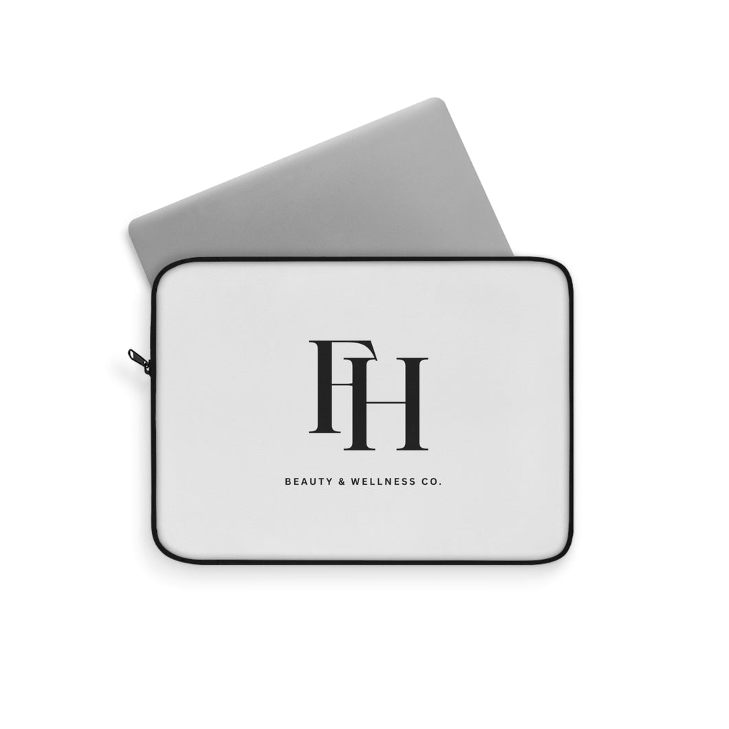 Monogram 'FH' Laptop Sleeve