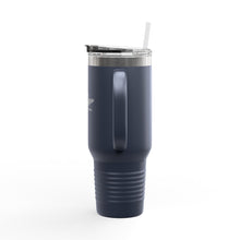 Load image into Gallery viewer, &#39;444&#39; Insulated Travel Mug — 40oz Stainless Tumbler with Handle &amp; Straw