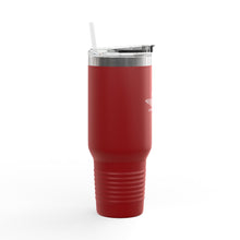 Load image into Gallery viewer, &#39;555&#39; Insulated Travel Mug — 40oz Stainless Tumbler with Handle &amp; Straw