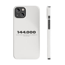 Load image into Gallery viewer, &#39;144,000&#39; Case — Minimal Slim iPhone Case