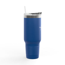 Load image into Gallery viewer, &#39;555&#39; Insulated Travel Mug — 40oz Stainless Tumbler with Handle &amp; Straw