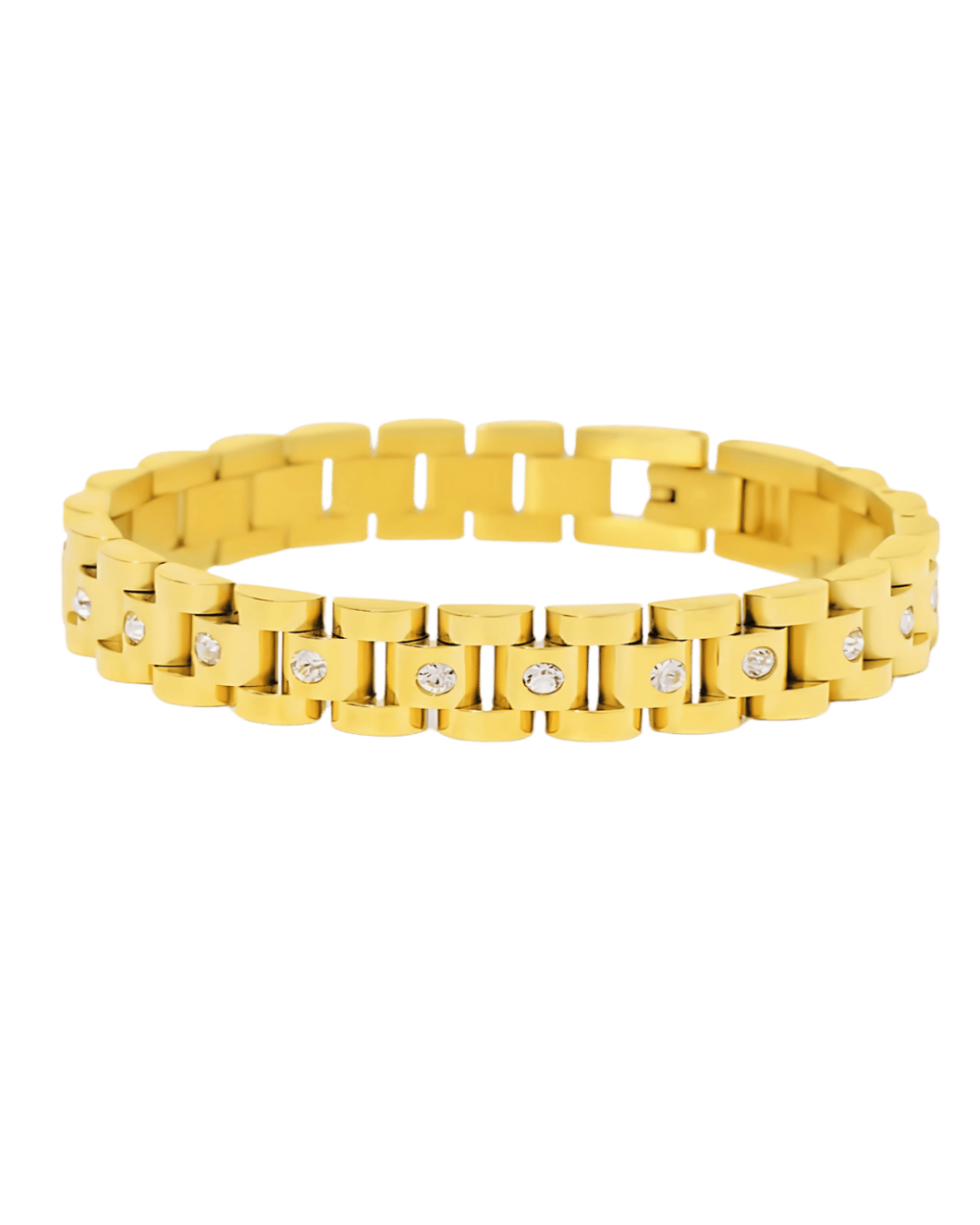 18K Gold Bracelet - Watch Band