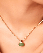 Load image into Gallery viewer, 18K Jade Necklace Bracelet Bundle Set