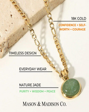Load image into Gallery viewer, 18K Jade Necklace Bracelet Bundle Set