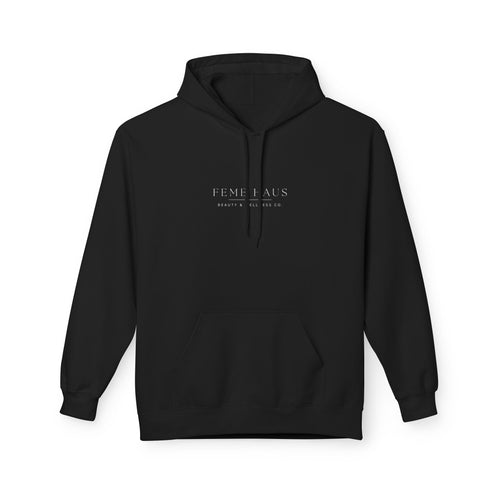 Classic 'Feme Haus' Hoodie — Minimalist Fleece Pullover