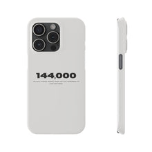 Load image into Gallery viewer, &#39;144,000&#39; Case — Minimal Slim iPhone Case