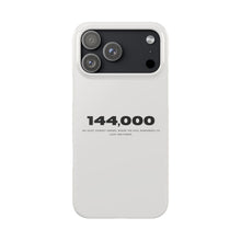 Load image into Gallery viewer, &#39;144,000&#39; Case — Minimal Slim iPhone Case
