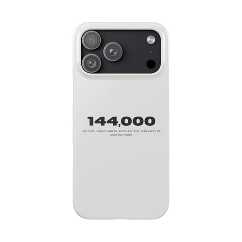 '144,000' Case — Minimal Slim iPhone Case