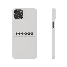 Load image into Gallery viewer, &#39;144,000&#39; Case — Minimal Slim iPhone Case