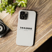Load image into Gallery viewer, &#39;144,000&#39; Case — Minimal Slim iPhone Case