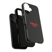 Load image into Gallery viewer, Phone Case — The Ballerina Club Red Logo Tough Black Protective Case