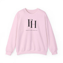 Load image into Gallery viewer, Minimal Monogram Crewneck Sweatshirt – FH Logo Cozy Pullover