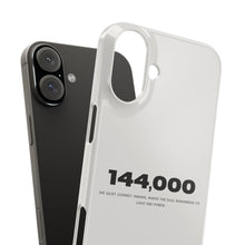 Load image into Gallery viewer, &#39;144,000&#39; Case — Minimal Slim iPhone Case