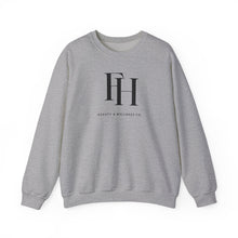 Load image into Gallery viewer, Minimal Monogram Crewneck Sweatshirt – FH Logo Cozy Pullover