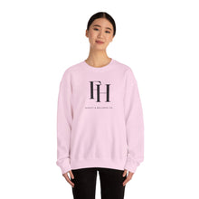 Load image into Gallery viewer, Minimal Monogram Crewneck Sweatshirt – FH Logo Cozy Pullover