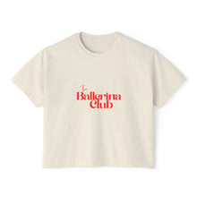 Load image into Gallery viewer, Ballerina Club Boxy Tee — Women's Dance Shirt